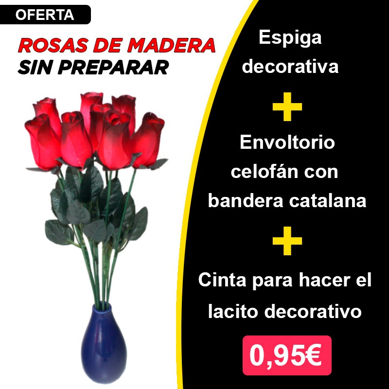 Rosa sant jordi complementos